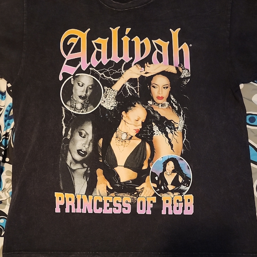 Aaliyah Kids Graphic Tee - Black